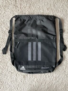 Adidas | Black Amplifier Blocked Sackpack Sports Bag